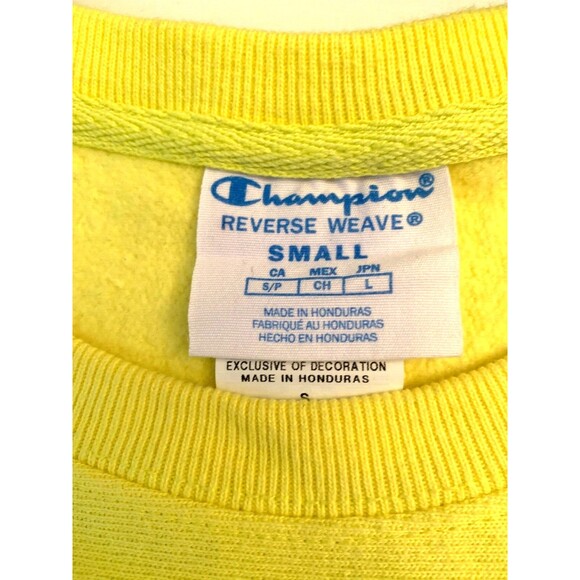 Women's Size Small Champion Reverse Weave Sweatshirt Vintage Classic Retro - Picture 6 of 7